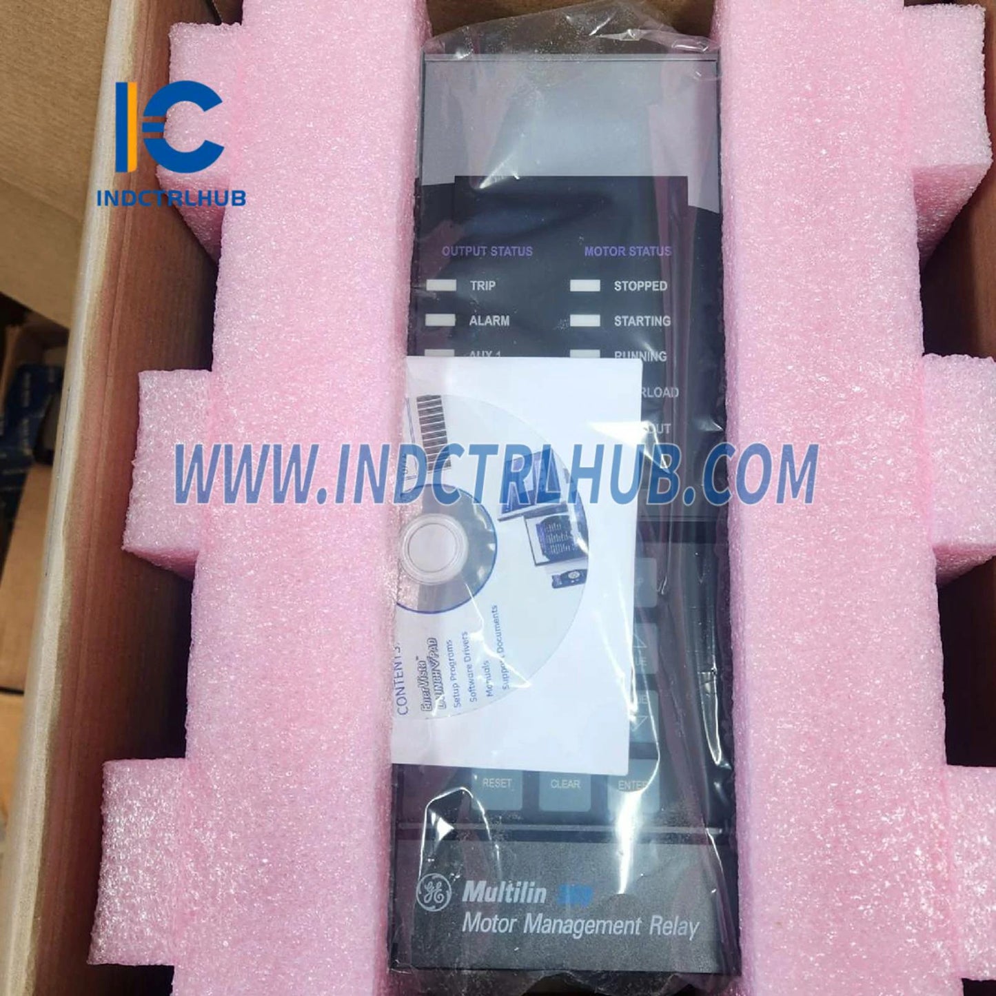 رله حفاظت موتور GE 369-HI-R-M-0-0-0-H-E