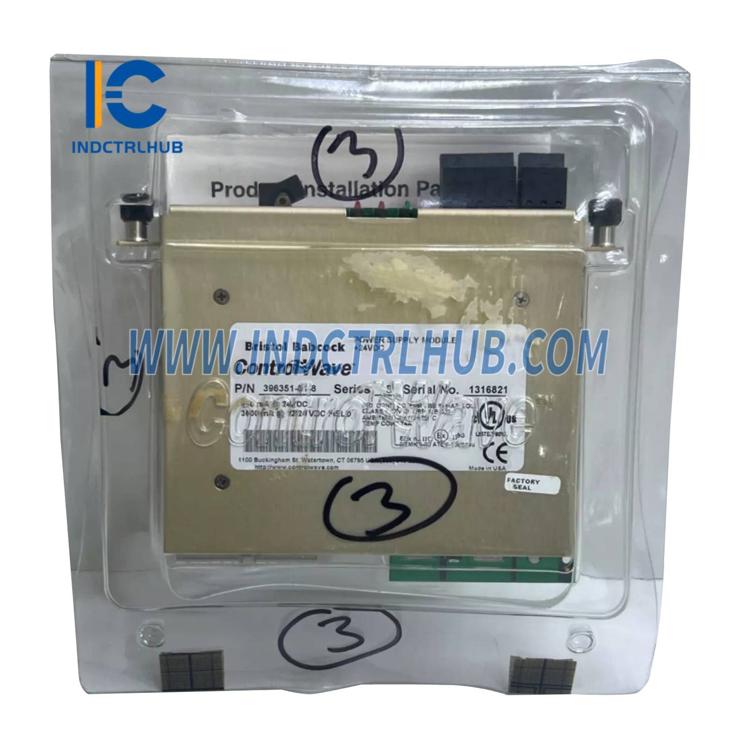 Emerson 396351-01-8 ControlWave Digital Input/Output Module