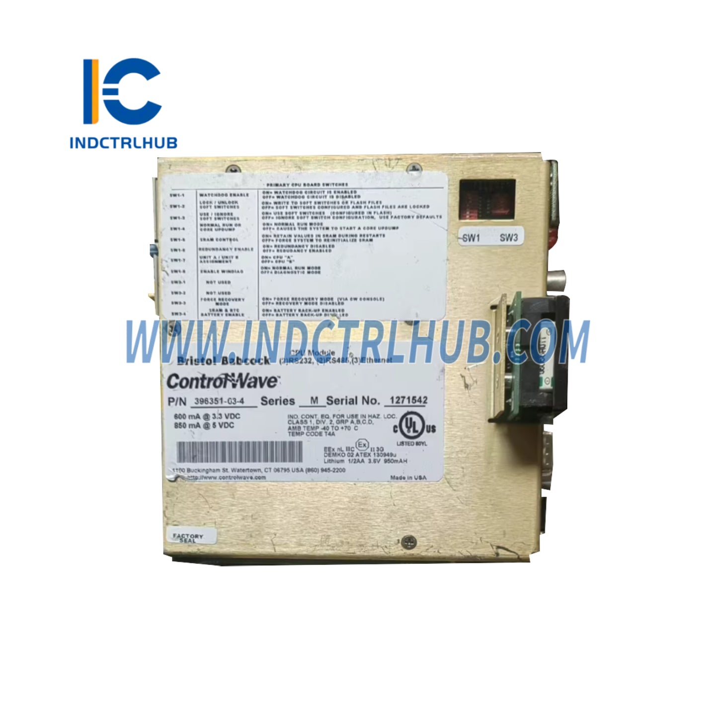 Emerson ‎‎396351-03-4 ControlWave Digital Input/Output Module