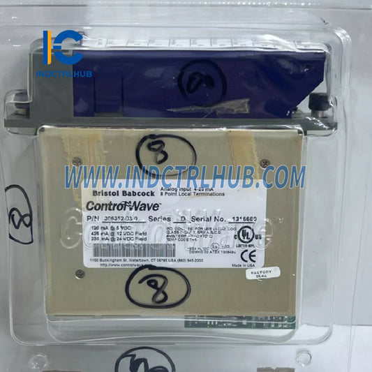Módulo de Entrada Analógica ControlWave Emerson ‎‎396352-03-0