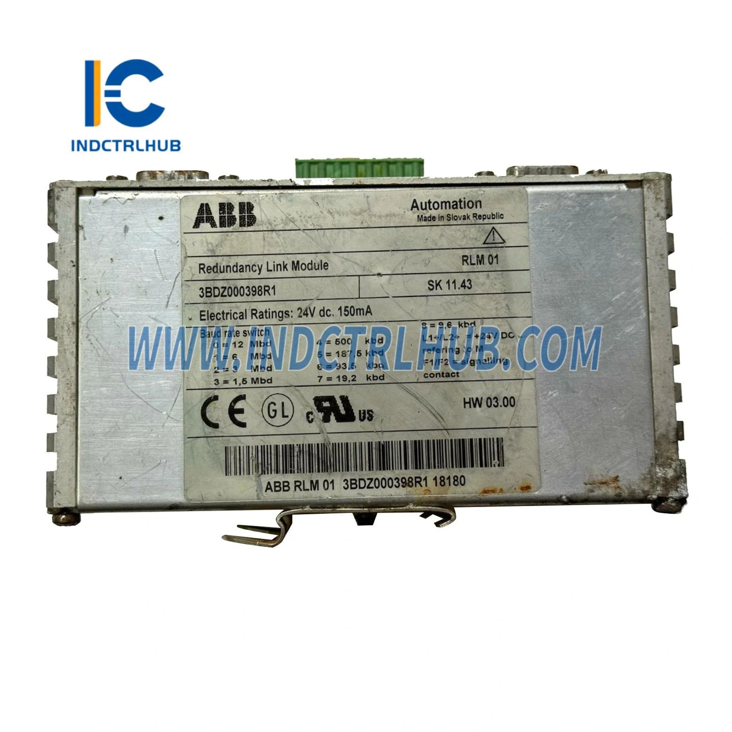 3BDZ000398R1 | ABB RLM01 PROFIBUS Zaxira Ulanish Moduli