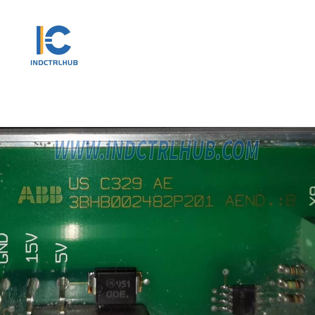 3BHB002483R0001 | Painel de Controle/Interface ABB USC329AE01