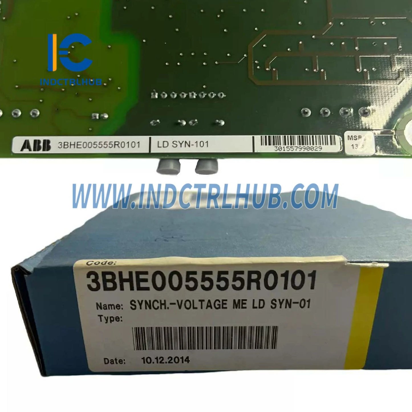 3BHE005555R0101 | ABB LD SYN-101 szinkronizációs kártya