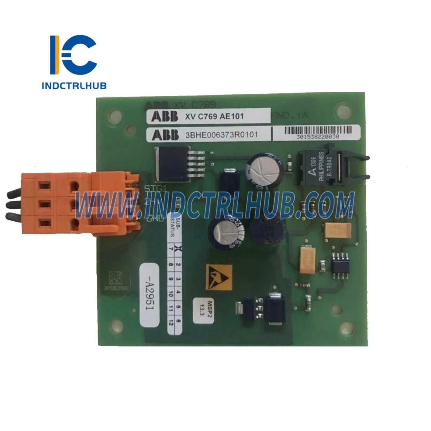 ABB XVC769AE101 OEI-BOARD 3BHE006373R0101 | Coated Control Interface Module
