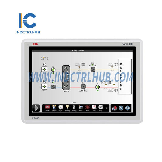 Nomor telepon 3BSE092980R1 | ABB PP886 Panel Standar