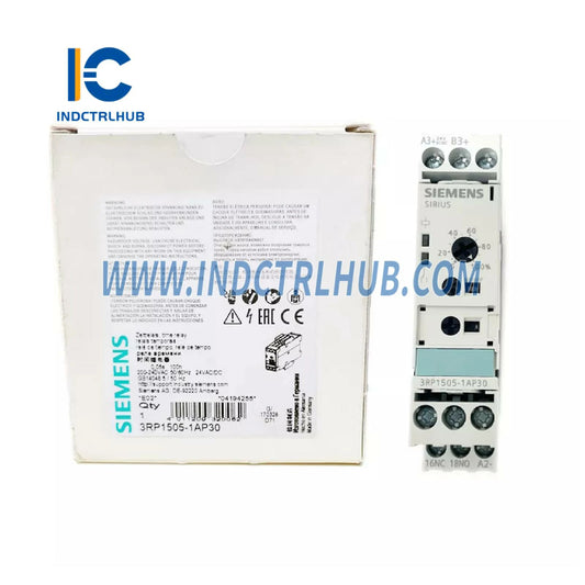 Siemens 3RP1505-1AP30 Multifunction Timing Relay 24-240V AC/DC