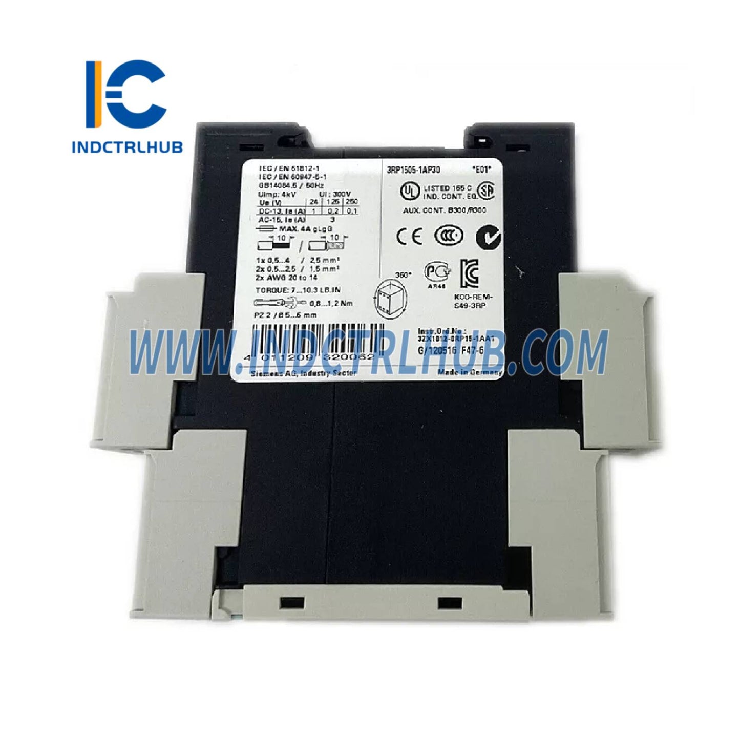 Siemens 3RP1505-1AP30 Relay waktu, Multifungsi, Produk yang sudah dihentikan