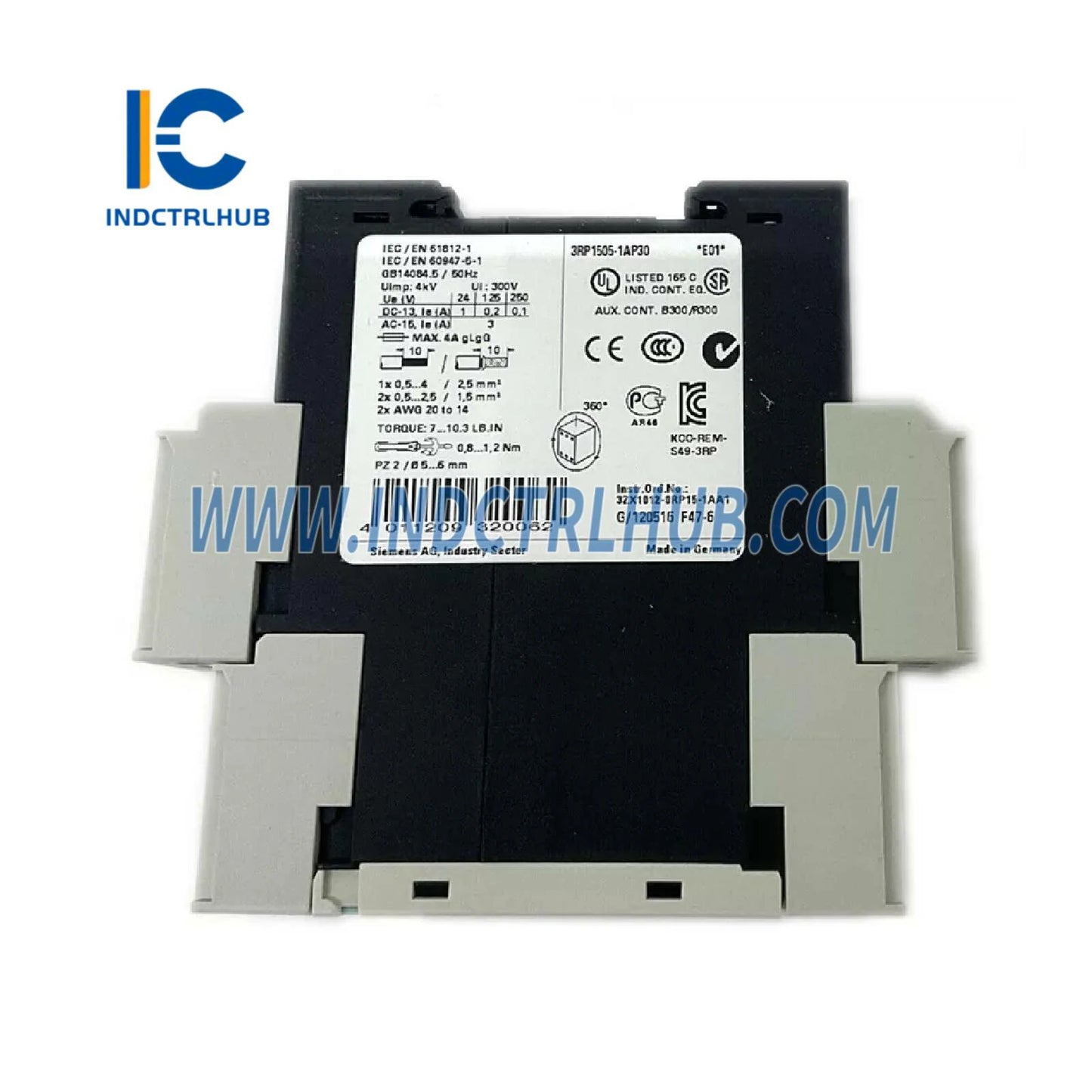 Siemens 3RP1505-1AP30 Multifunction Timing Relay 24-240V AC/DC