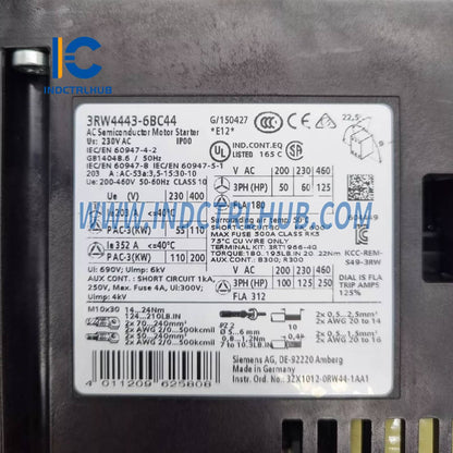 Siemens 3RW4444-6BC44 SIRIUS soft starter