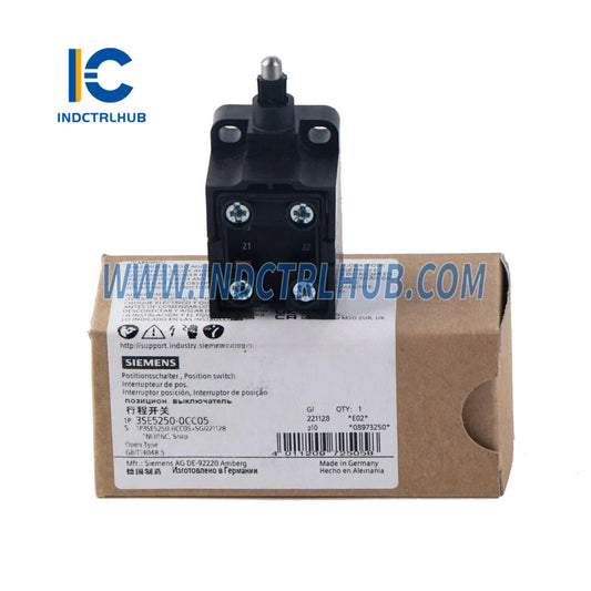 Authentic Nameplate and Serial Number for Siemens 3SE5250 0CC05 Factory Original Label