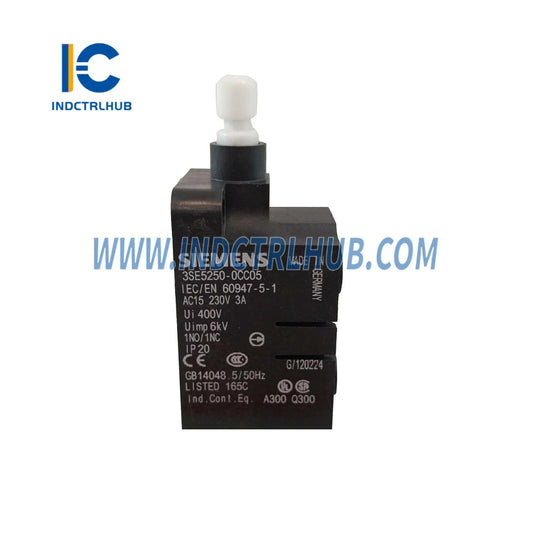 Siemens 3SE5250-0CC05 Position Switch 30mm Plastic Enclosure 1NO/1NC Metal Plunger New Original Ready to ship