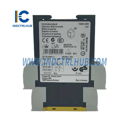 Siemens 3TK2821-2CB30 SIRIUS Safety Relay 24V AC/DC 3NO 1NC