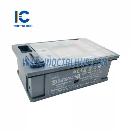 Siemens 3UF7210-1AA01-0 kezelőpanel kijelzővel