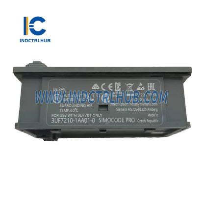 Siemens 3UF7210-1AA01-0 Operator panel with display