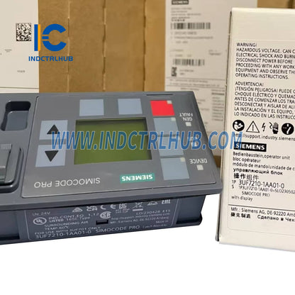Siemens 3UF7210-1AA01-0 Operator panel with display