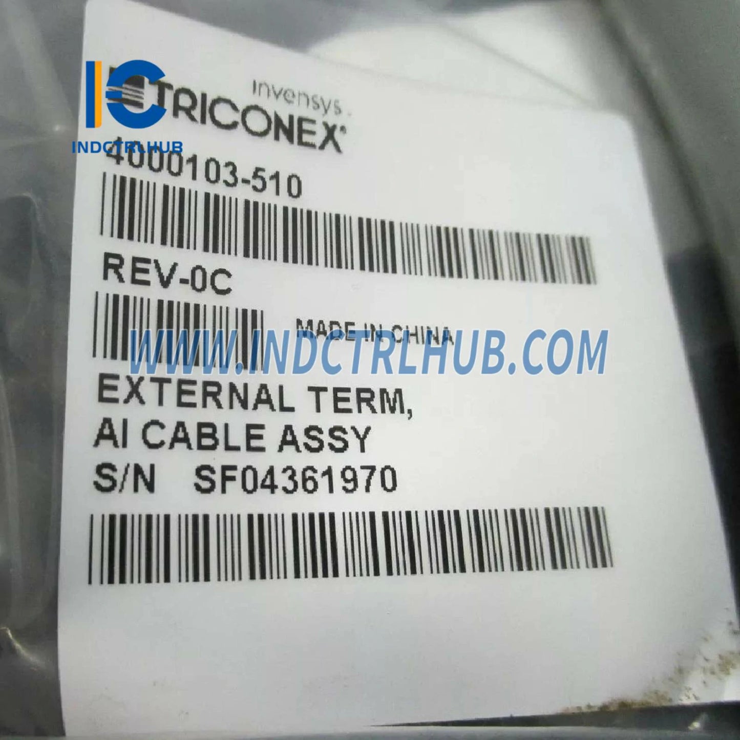 Conjunto de Cabo Triconex 4000103-510