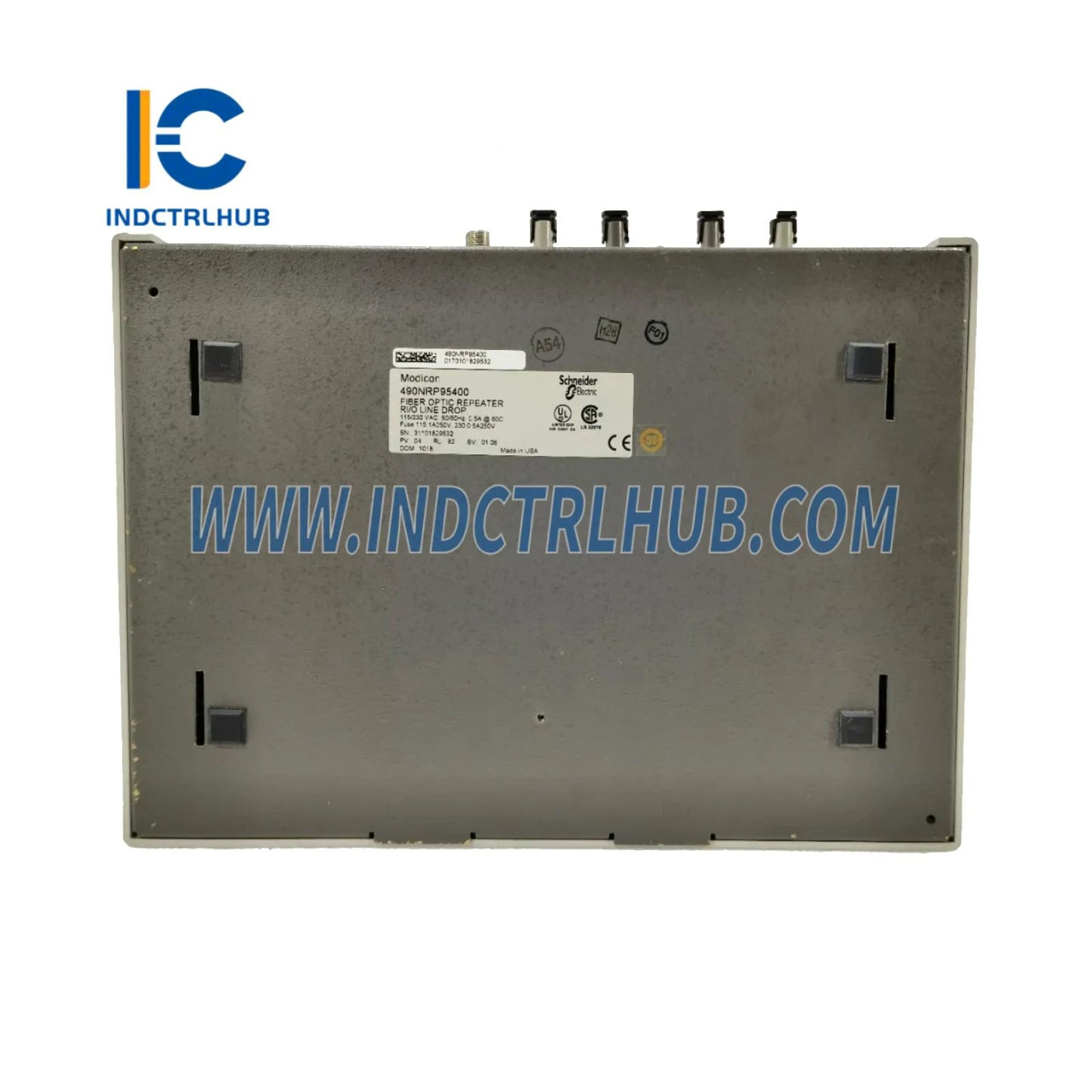 Schneider 490NRP95400 Modicon Fiber Optic Repeater