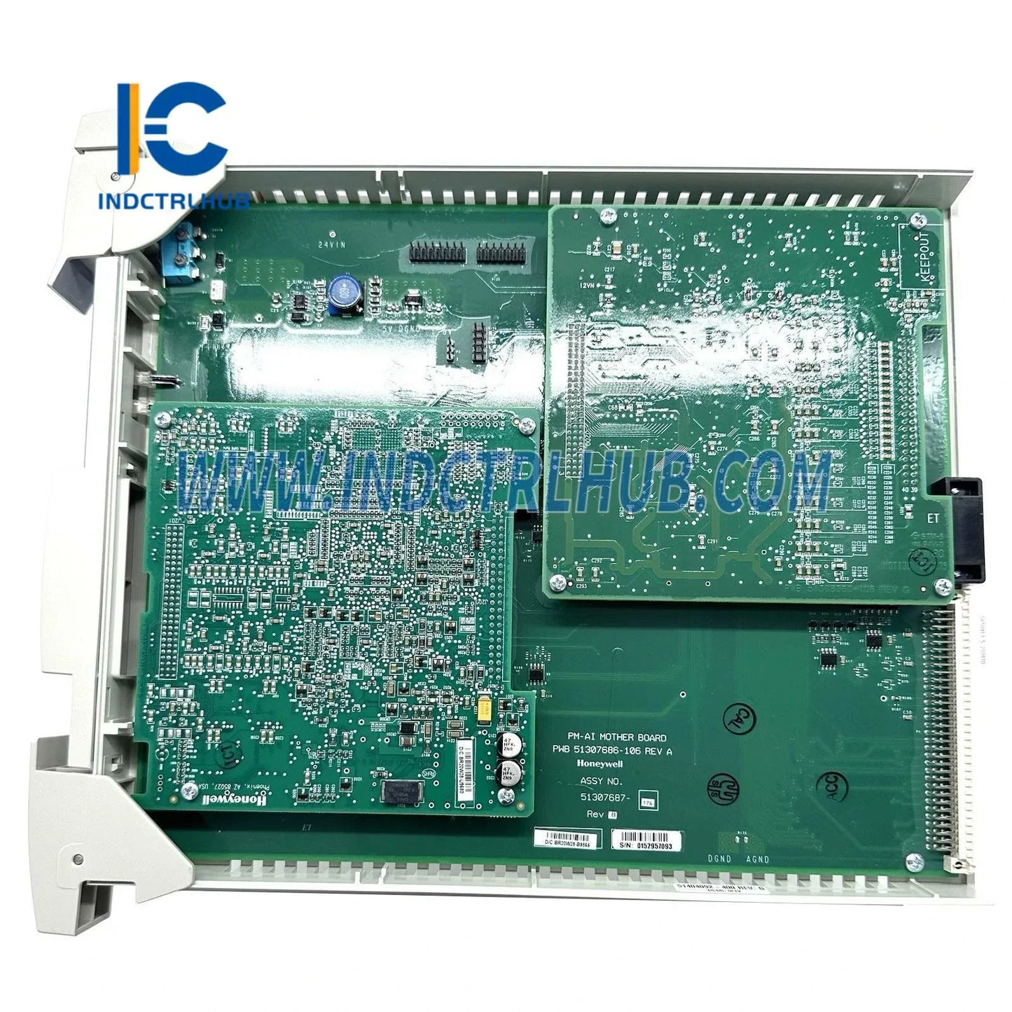 Authentic Nameplate and Serial Number for Honeywell 51120673 101 Factory Original Label
