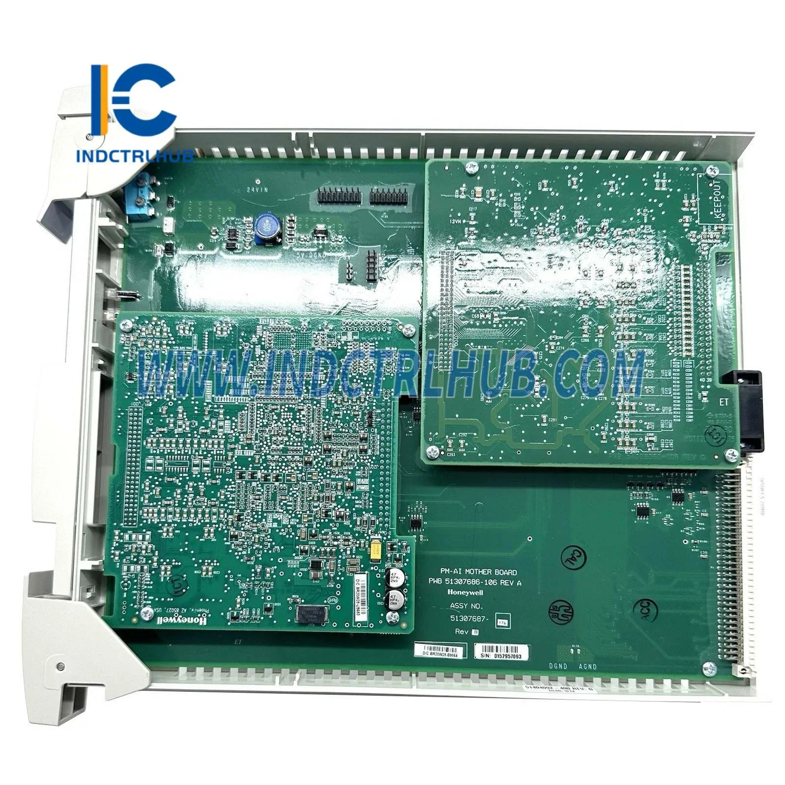 Authentic Nameplate and Serial Number for Honeywell 51120673 101 Factory Original Label