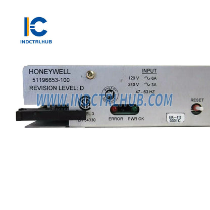 Honeywell 51196653-100 REV.D tápegység modul