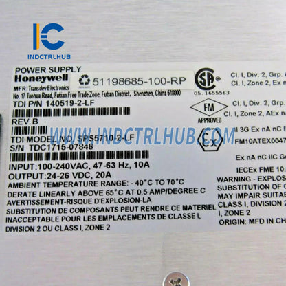 Honeywell 51198685-100 SPS5710-2-LF modul napajanja