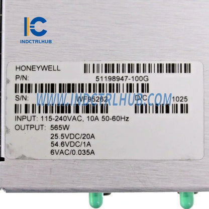 Honeywell 51198947-100G HPM Fonte de Alimentação