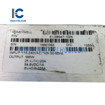 Honeywell 51198947-100K HPM Power Supply