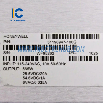 Honeywell 51198947-100 HPM modul napajanja