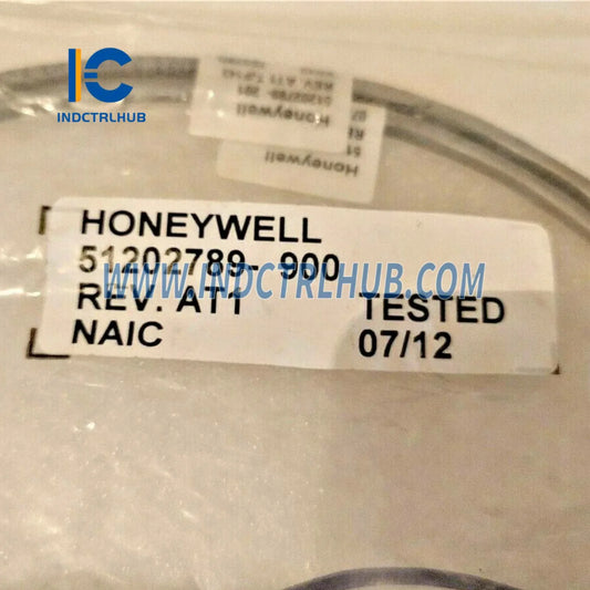 Authentic Nameplate and Serial Number for Honeywell 51202789 900 Factory Original Label