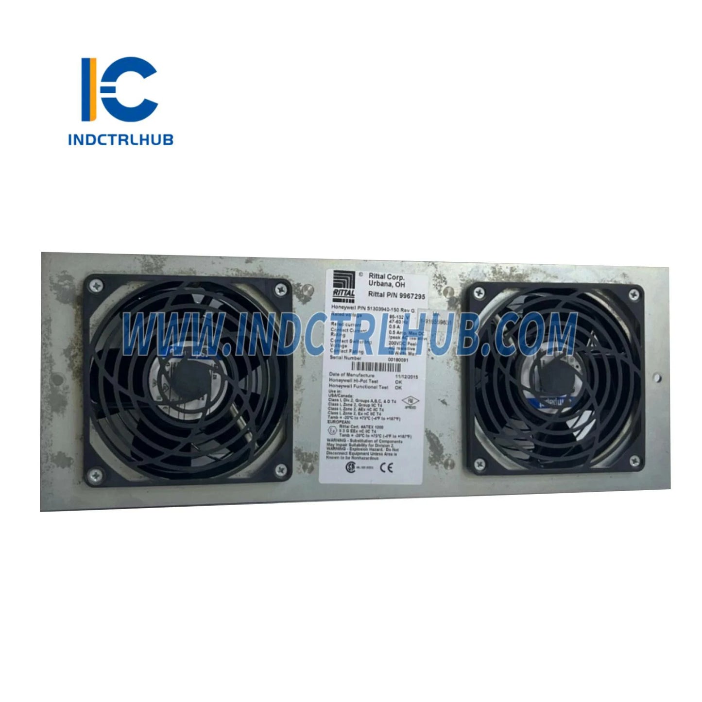 Bộ quạt tủ Honeywell 51303940-150 REV G kèm báo động