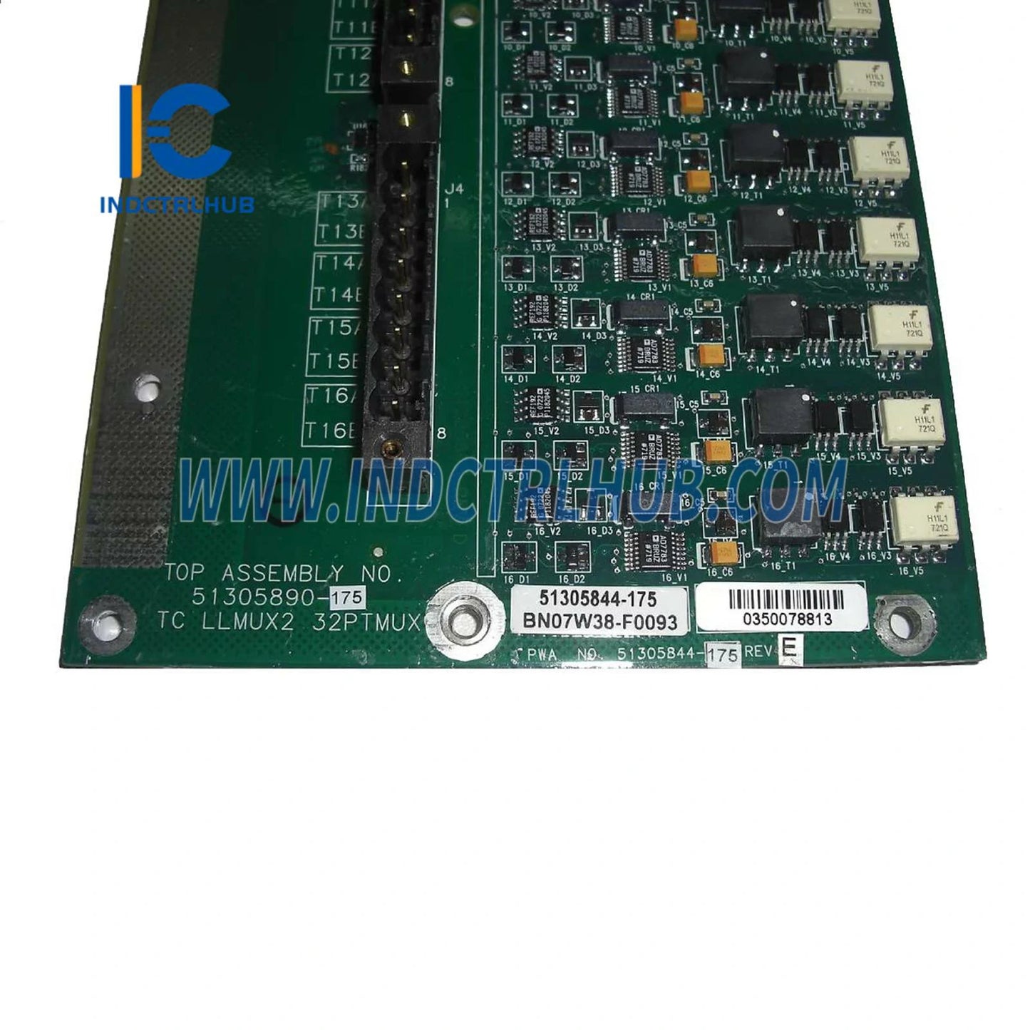 Honeywell 51305844-175 MC-TAMT03 Multiplexador de Entrada Analógica de Baixo Nível
