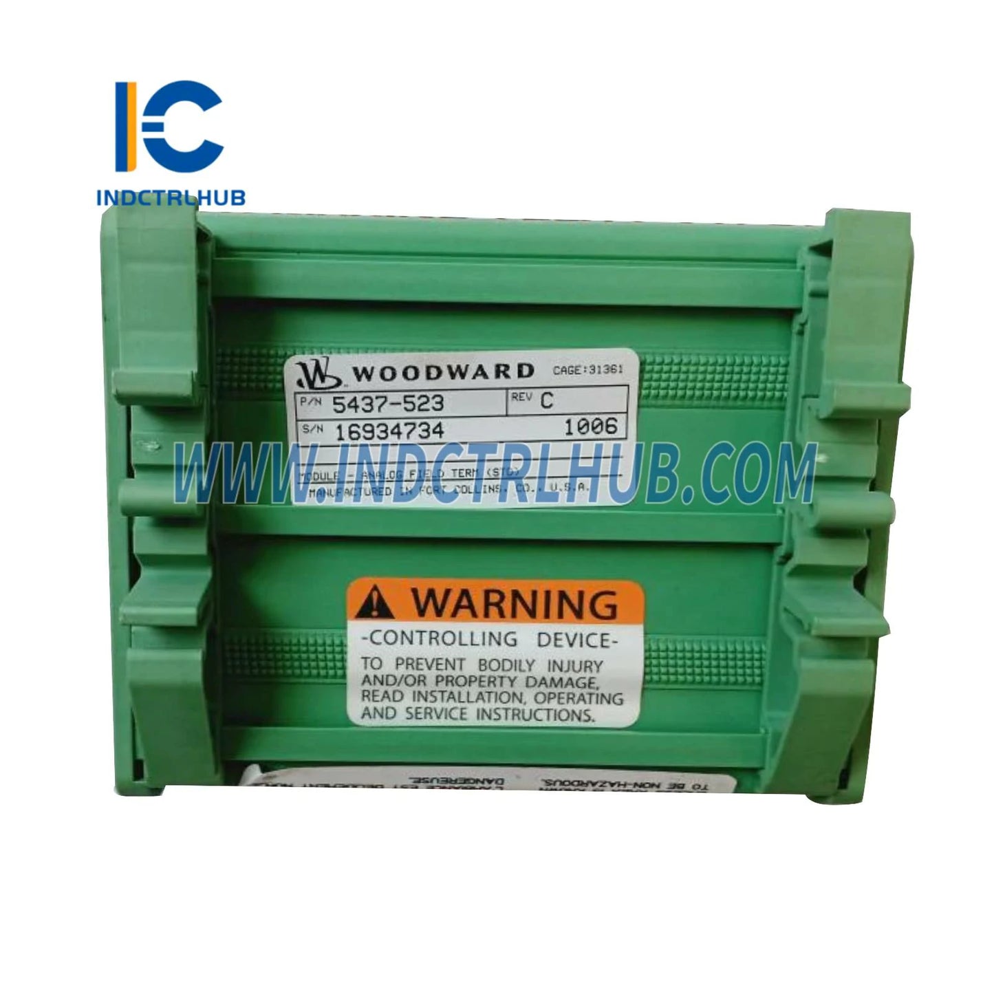 Sistema de Controle Woodward 5437-523C MicroNet TMR