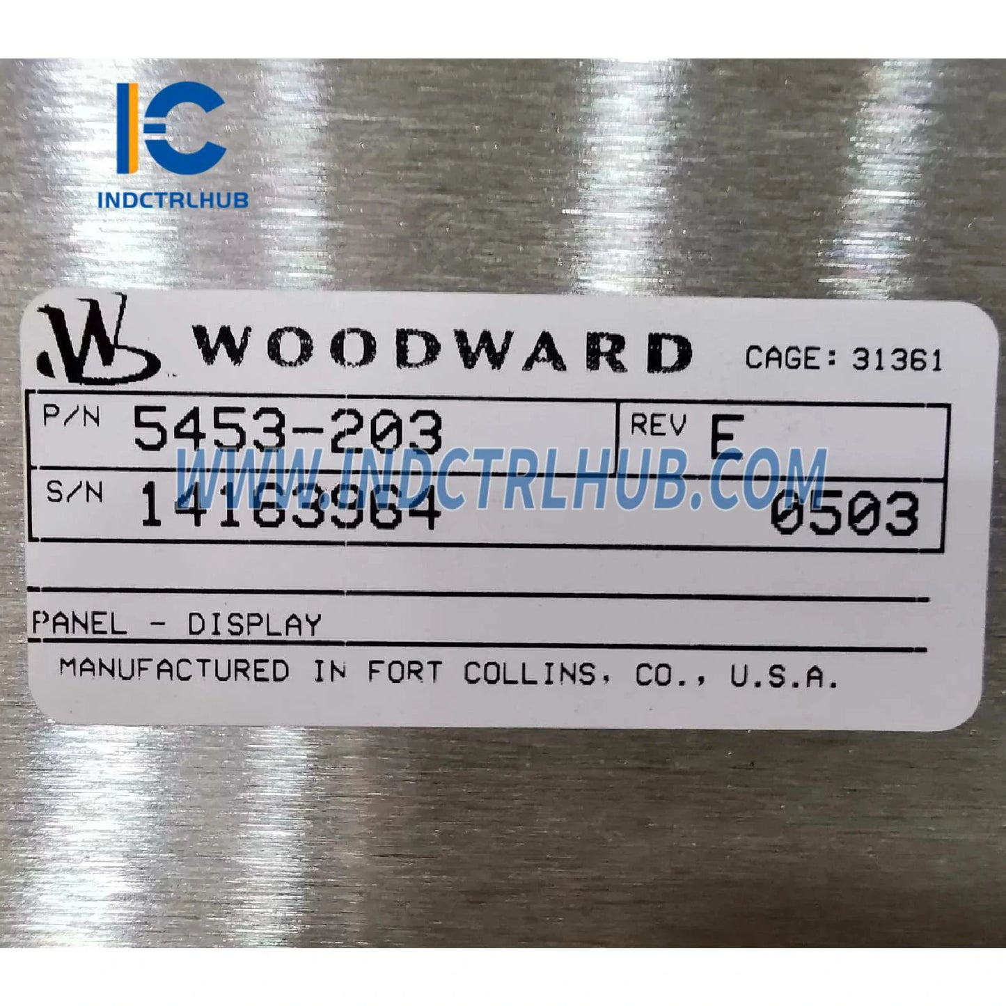 Woodward 5453-203 MicroNet TMR CPU modul
