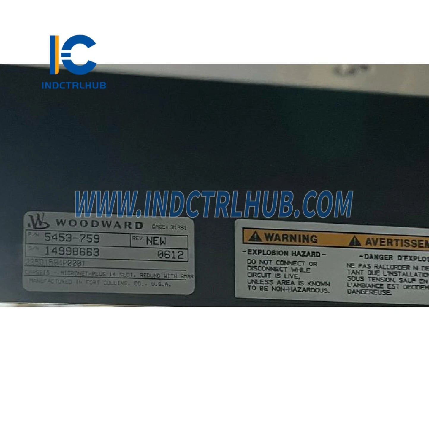 Woodward 5453-759 MicroNet TMR CPU5200 Moduli