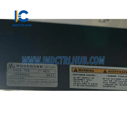 Woodward 5453-759 MicroNet TMR CPU5200 Moduli