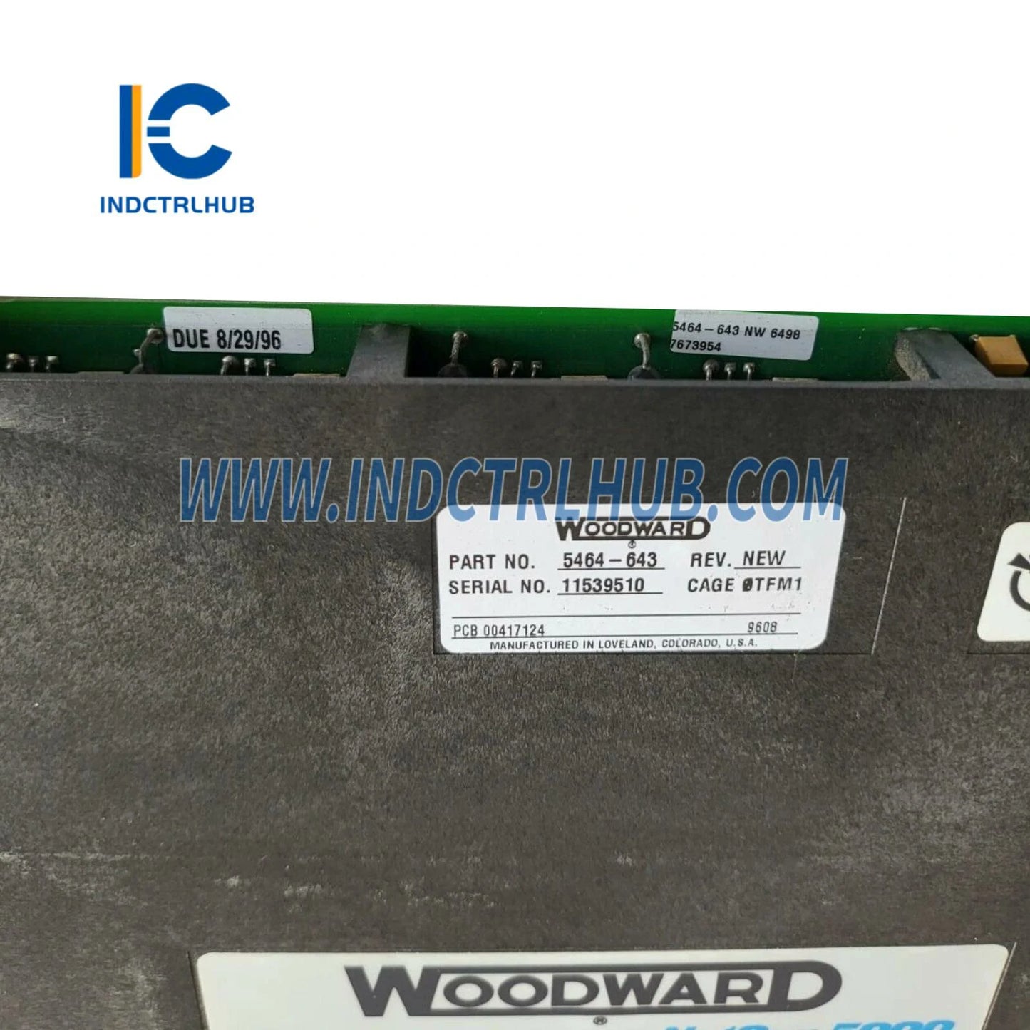 Woodward 5464-643 MicroNet Analoog Kombinasie Module