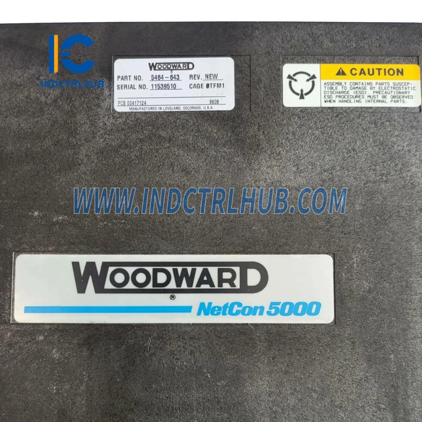 Woodward 5464-643 MicroNet Analoog Kombinasie Module