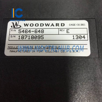 Módulo combinado analógico Woodward 5464-648 MicroNet