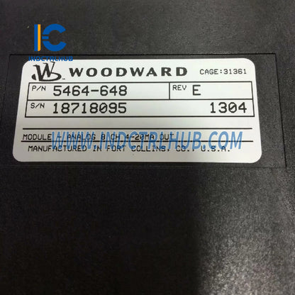 Woodward 5464-648 MicroNet Analoog Kombinasie Module