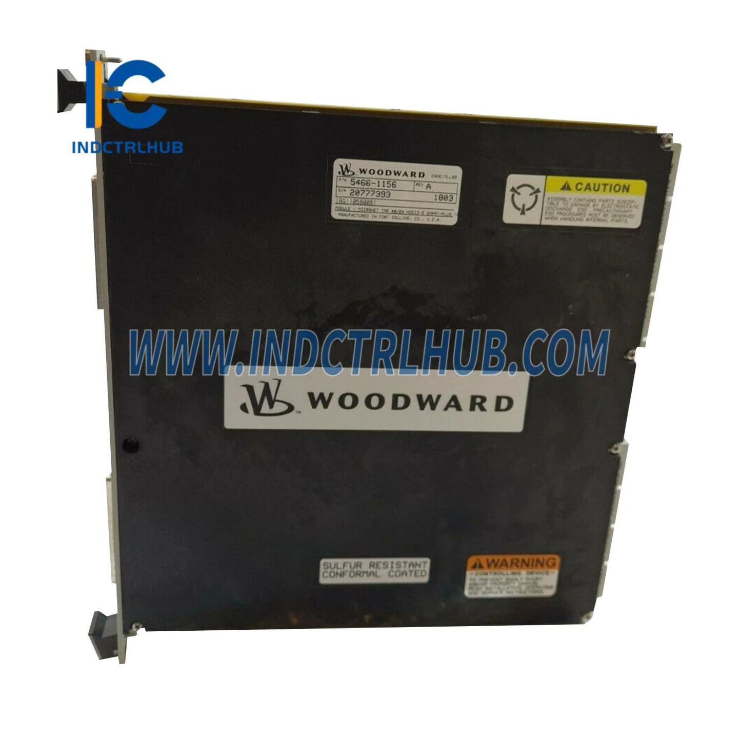 Woodward 5466-1156 MicroNet TMR CPU5200 מודול משופר