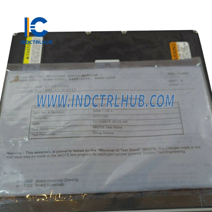 Woodward 5466-1156 MicroNet TMR CPU5200 Enhanced Module