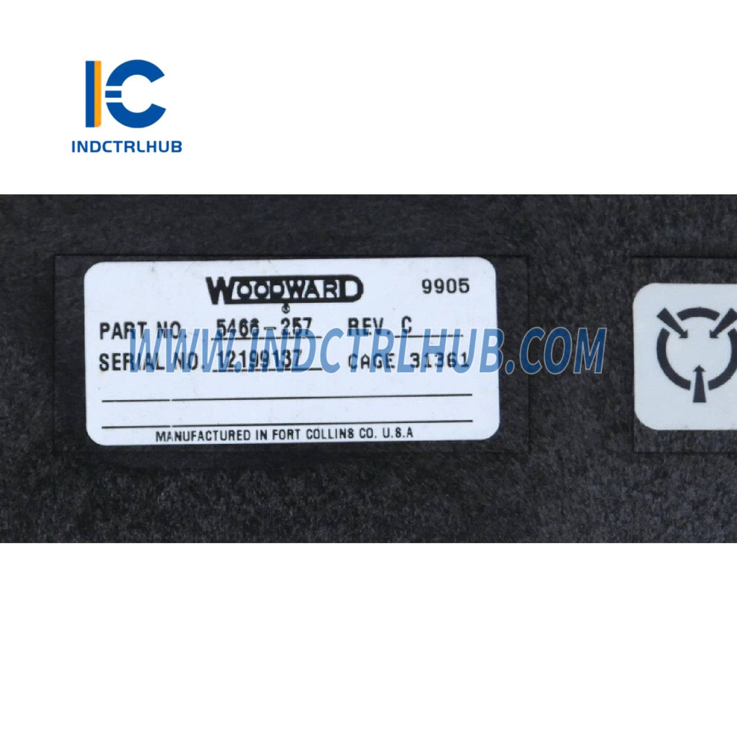 Woodward 5466-257 MicroNet TMR Uzaktan Verici-Alıcı Modülü