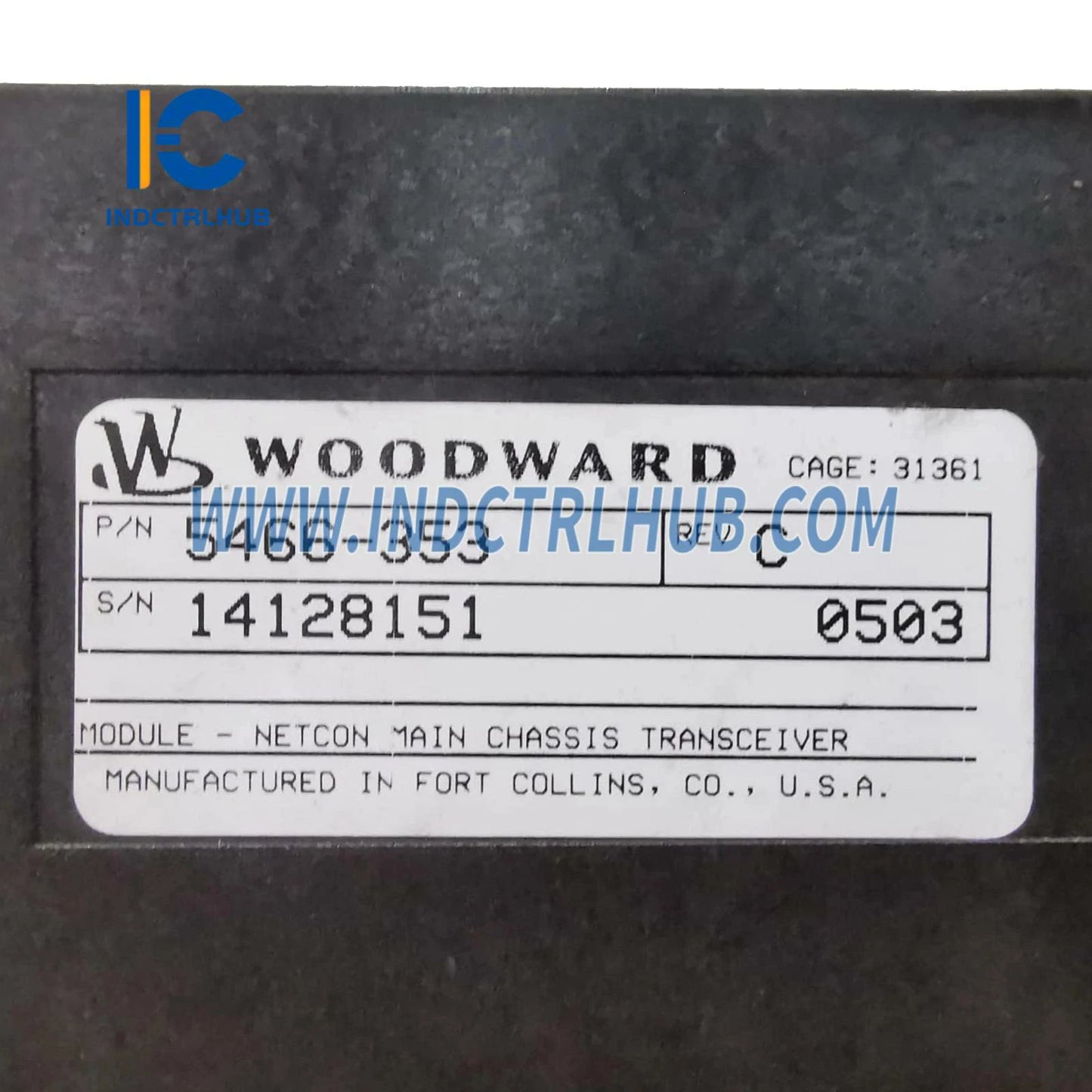 מודול משדר-מקלט שלדה ראשית Woodward 5466-353 Netcon