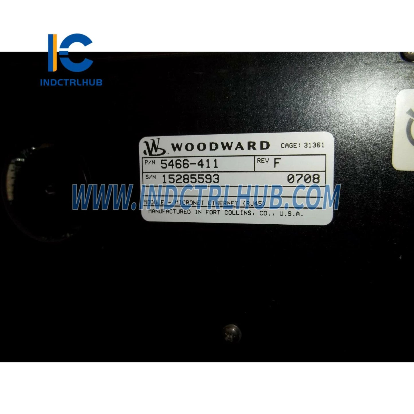 Woodward 5466-411 MicroNet Ethernet модул