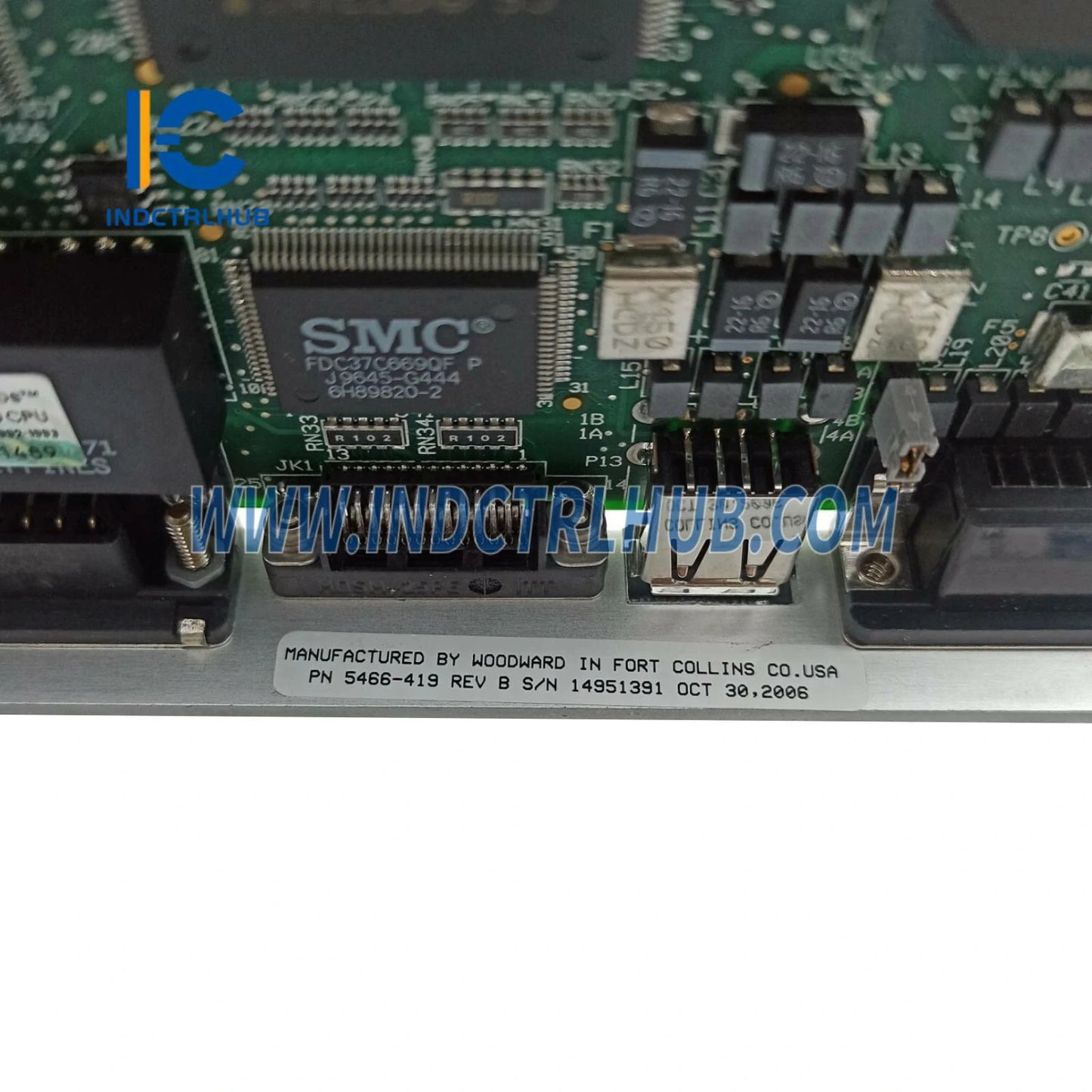 מודול מעבד Woodward 5466-419 REV B MicroNet TMR