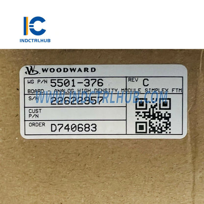 Woodward 5501-376 MicroNet Simpleks Analogni Kombinirani Modul