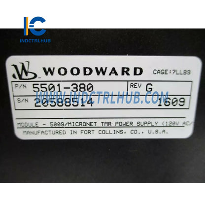 Woodward 5501-380 MicroNet TMR kragtoevoer