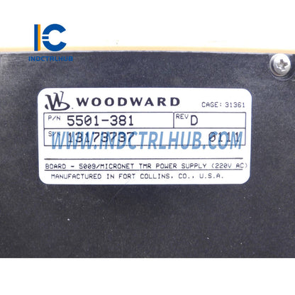 Woodward 5501-381 MicroNet CPU Module