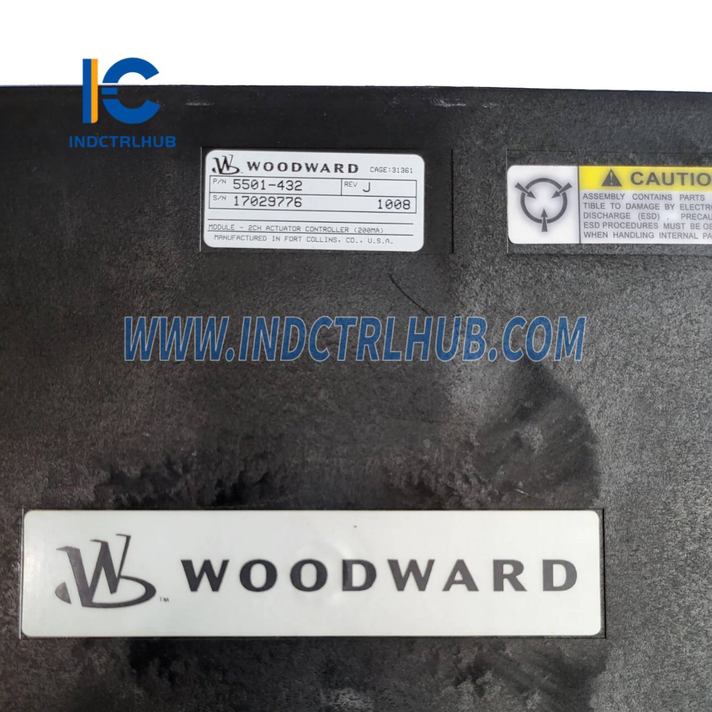 وحدة تزويد الطاقة Woodward 5501-432 MicroNet Simplex