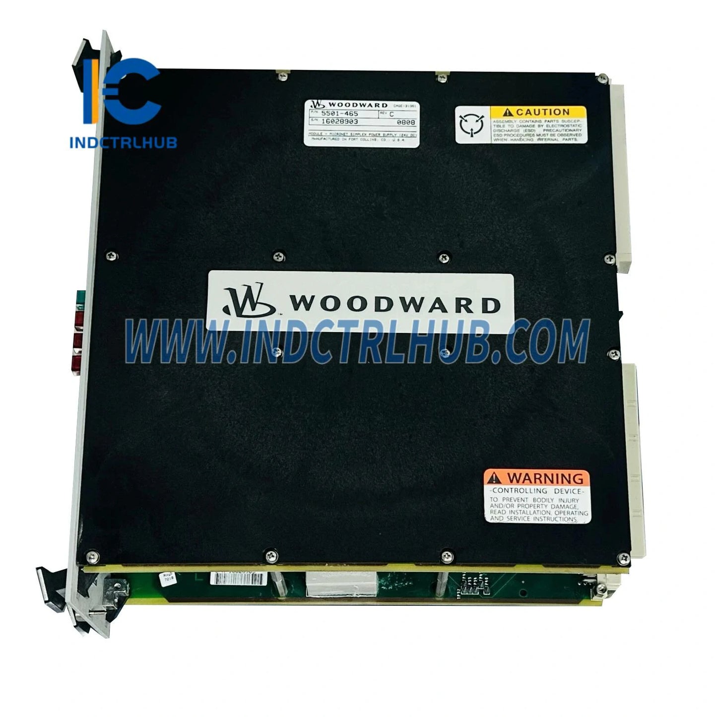 Woodward 5501-465 MicroNet Jednoduchý napájací modul